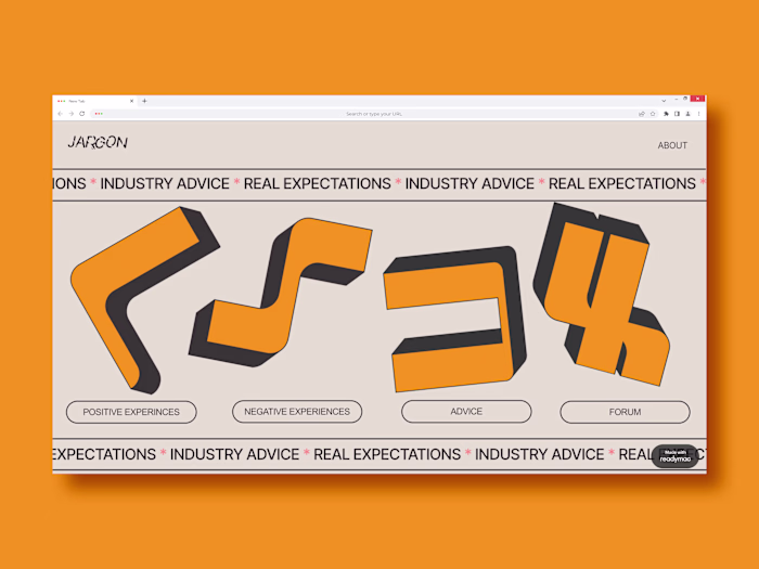 Jargon – An Honest Website for the Creative Industry