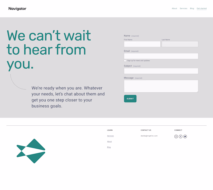 Digital Marketing Agency Website Design & Build