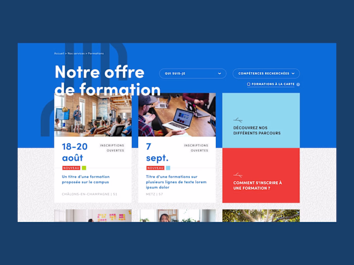 Manag'Est - List of Trainings