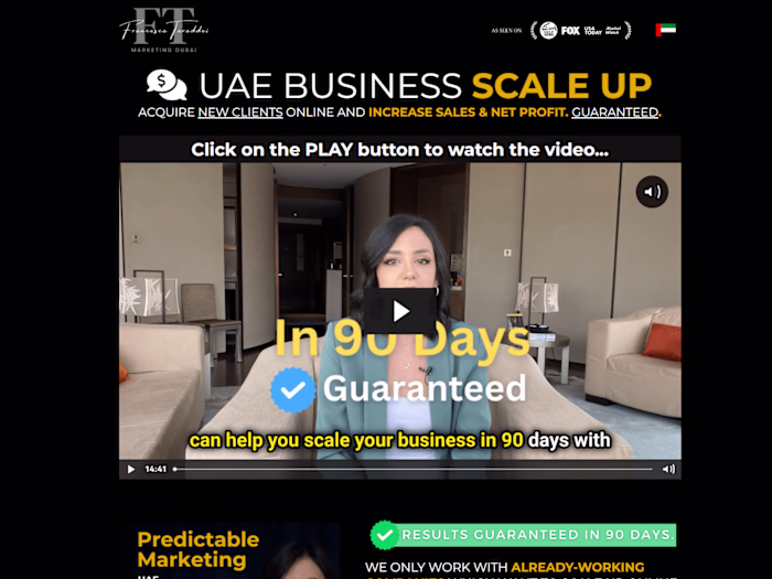 Marketing Agency - Landing Page