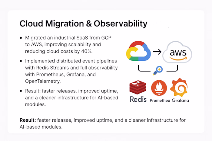 Cloud Migration & Observability