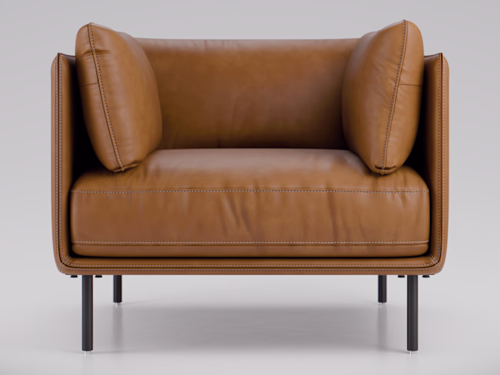 This accent chair was fully crafted in CGI to showcase every...