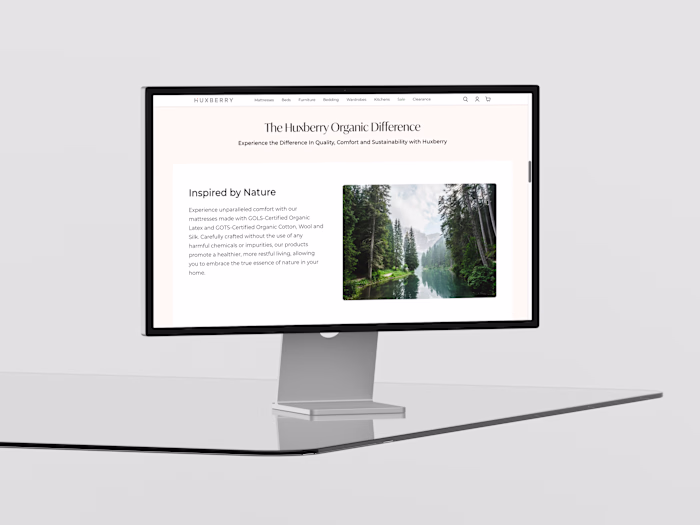 Huxberry Website Copy & Architecture