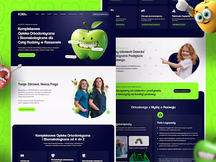 Website Redesign for Dental & Orthodontic Clinic