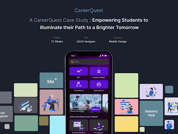 CareerQuest: A Career Guidance App (UI/UX Case Study)