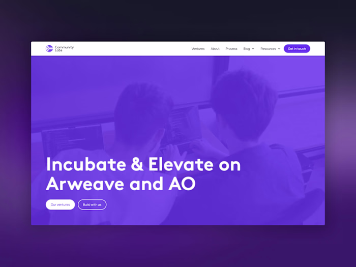 Community Labs | Website Redesign & Webflow