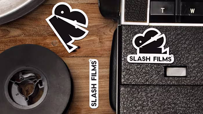Slash Films Logo Design