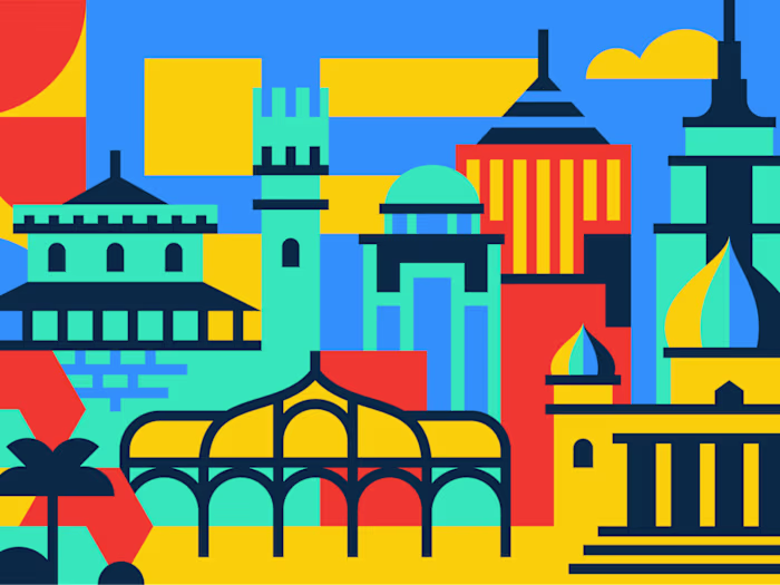 Office environmental graphics and swag