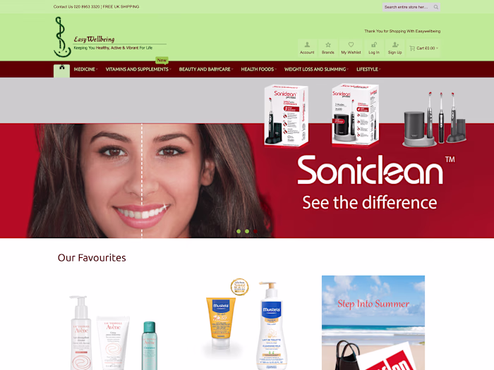 Easywellbeing Healthshop Easywellbeing Pharmacy, Vitamins, Heal…