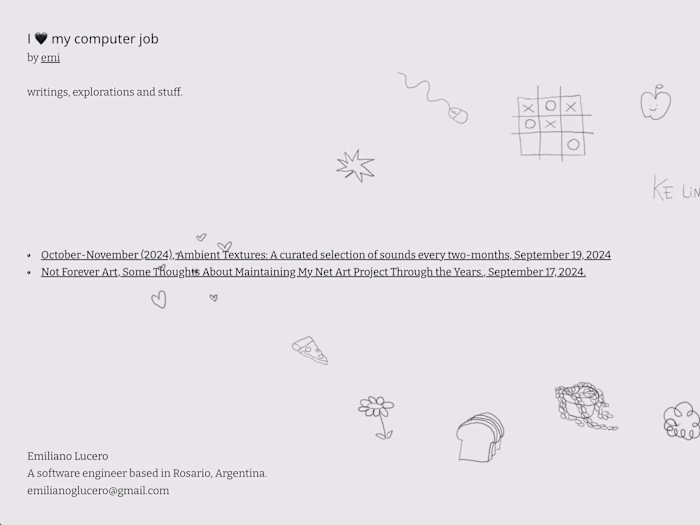 I 🖤 my computer job