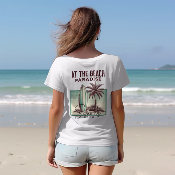 Estampado playero femenino para Kittl :: Behance