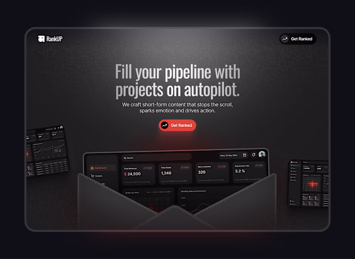 Hero Design exploration. What do you think? Did I cook?