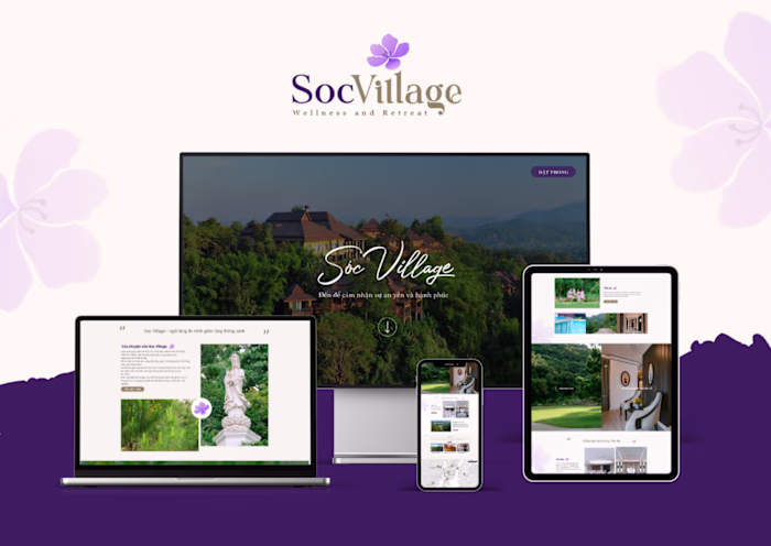 Soc Village's website brings the