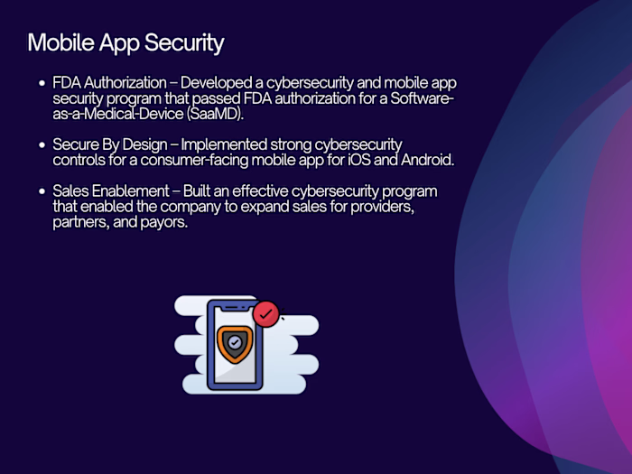 Mobile App Security for a Health Tech Company