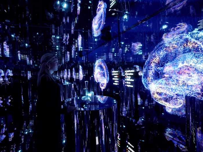 Anjac HQ Showroom: EEG Infinity Room