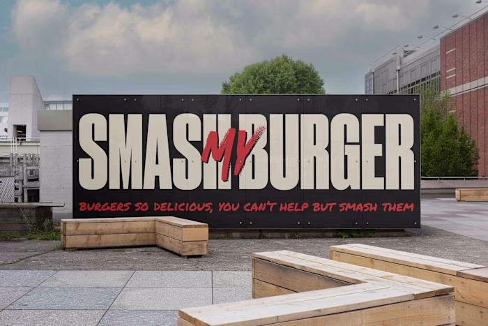 Branding for Smash My Burger - Fast Food Restaurant