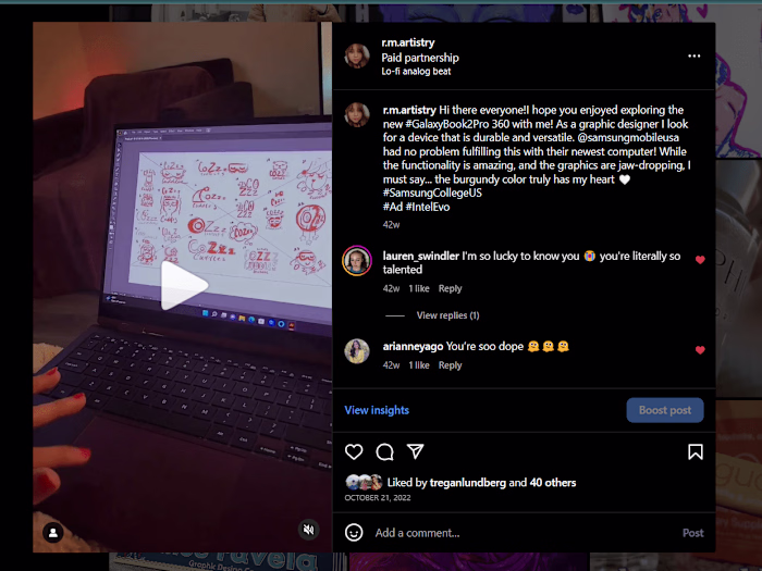 Samsung Ambassadorship: Content Creation