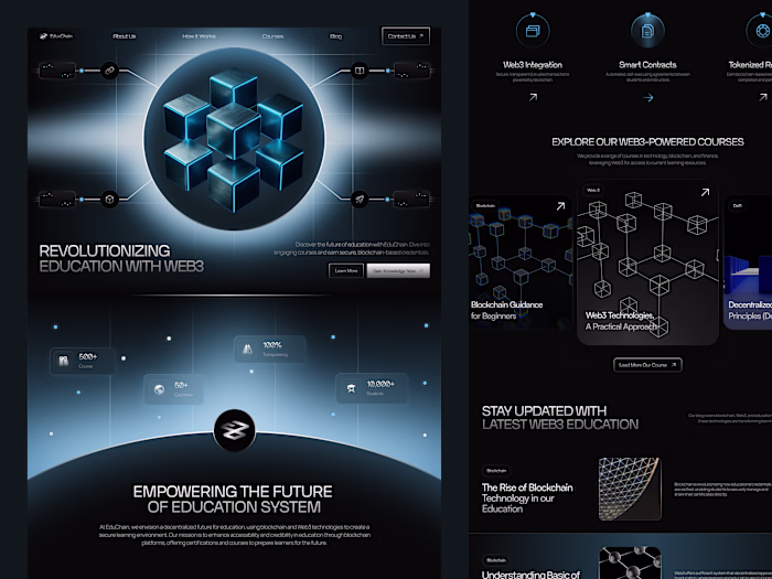 Eduxchain : Web3 Education -