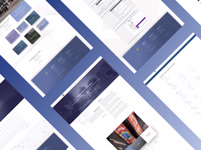 Overhaul of the town of Oissery's website