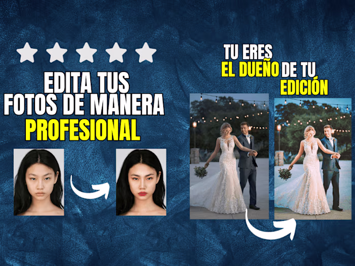 Editaré cualquier fotografía profesional de productos o personas