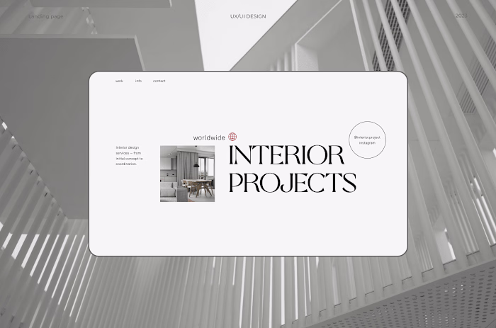 UX/UI design in Figma