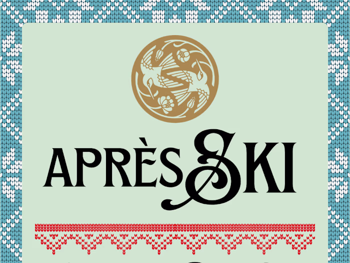 Apres Ski Pop Up Bar Branding
