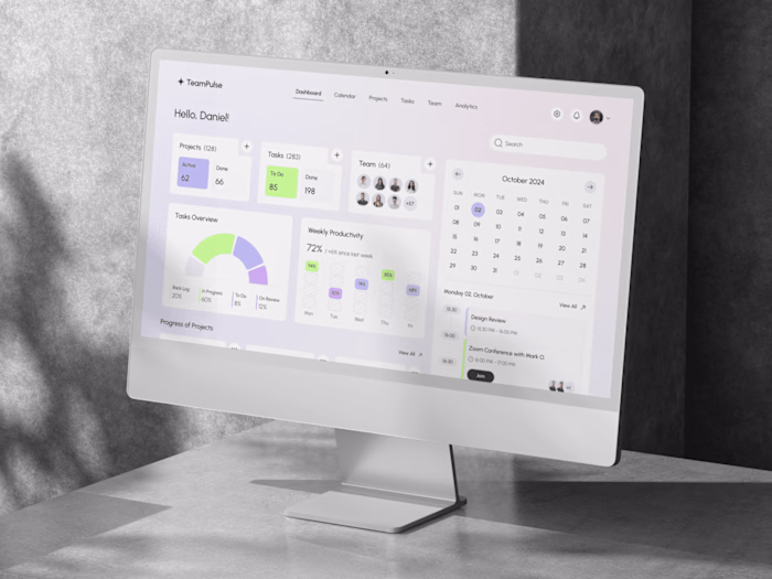 Team Pulse: UI/UX Design | SAAS | Team management