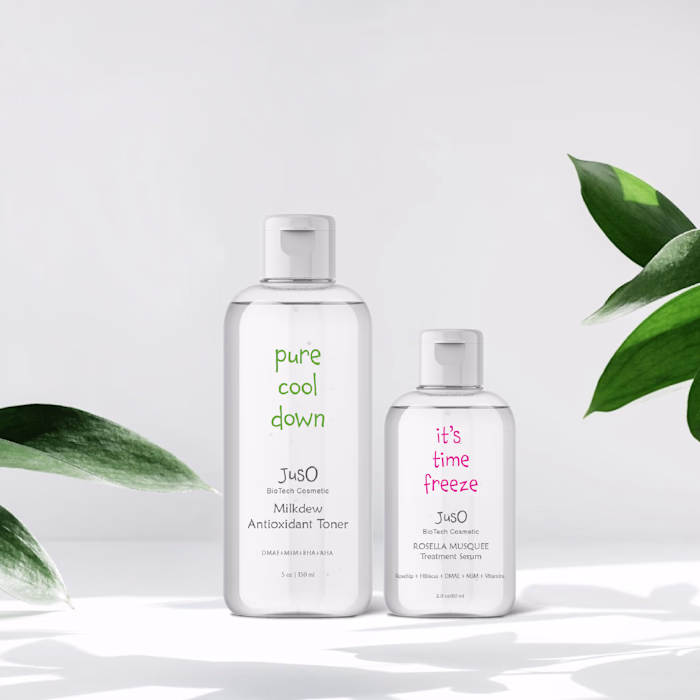 Label & Mockups for BioTech Cosmetics by JuSO