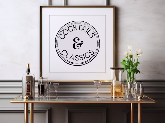 "Cocktails & Classics" Package Design