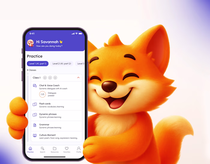 Speakly — AI-Powered Language Learning — UI/UX Design