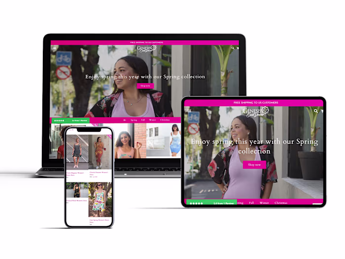 Branding, eCommerce, and Social Media for Genesis CustDecor