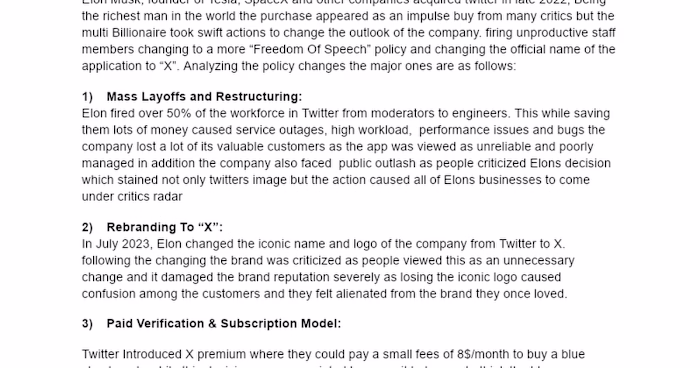 Elon Musk’s Twitter Takeover