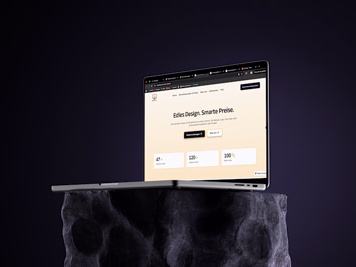 Sunvision | Framer template polish & responsive redesign 