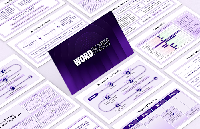 Figma pitch deck design