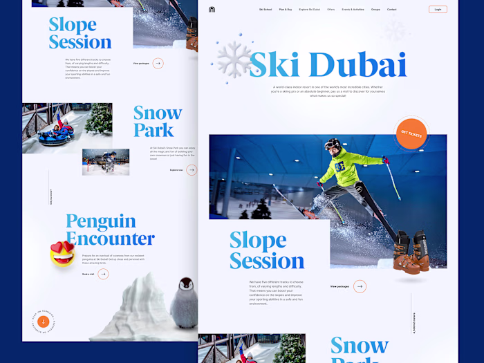 Ski Dubai - Design Direction