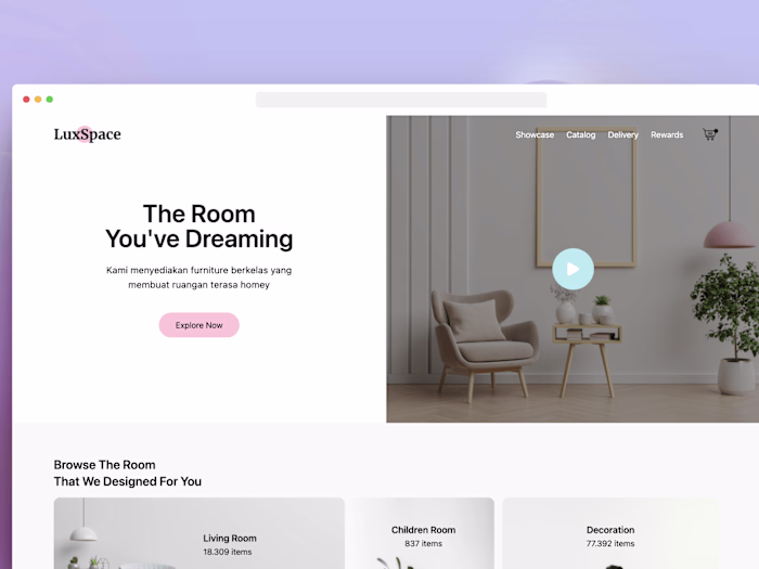 Luxspace - Ecommerce Project