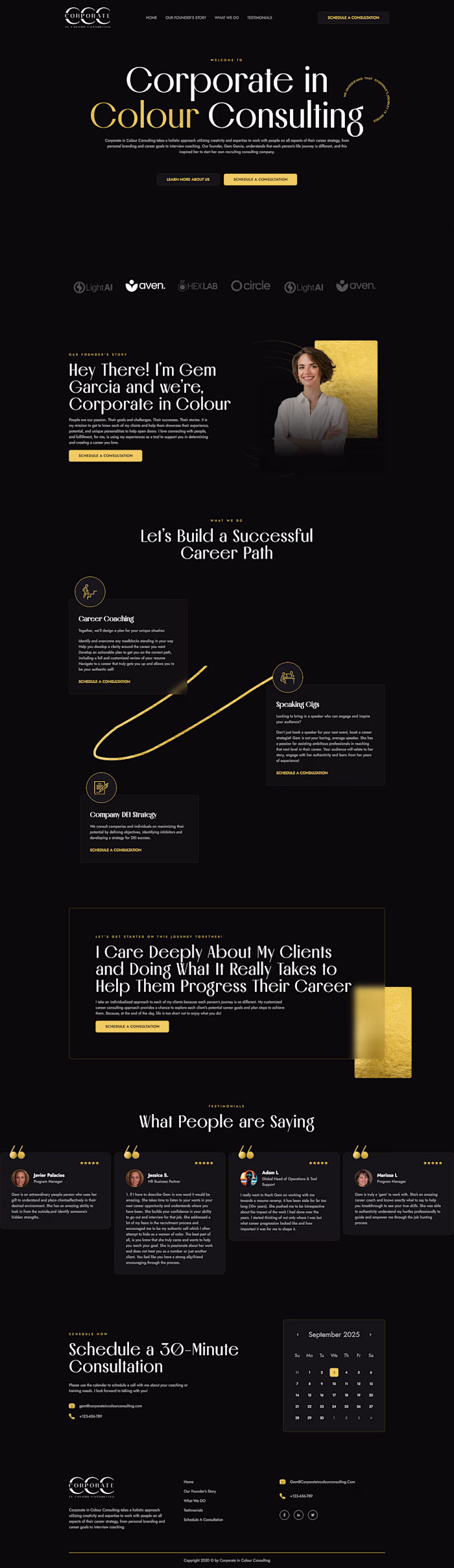 Full Stack Work Highlights