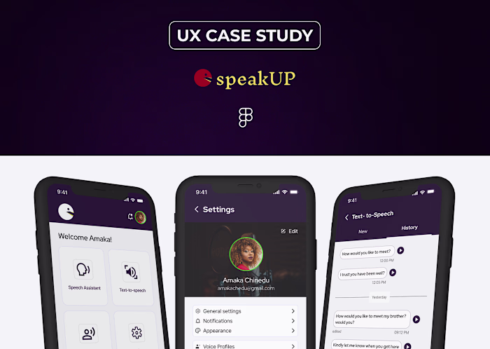 Speakup- UX case study :: Behance