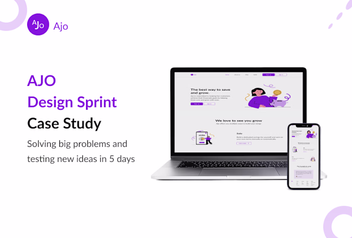 Ajo (Design Sprint Case Study)