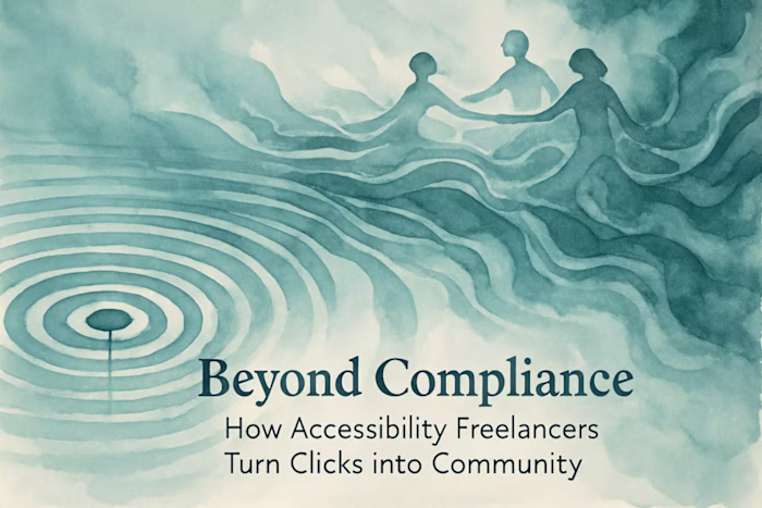 Beyond Compliance: How Accessibility Freelancers Turn Clicks into Community