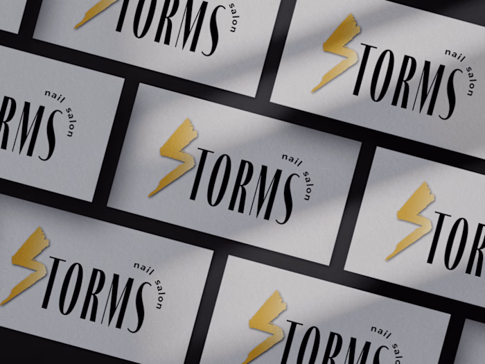 Brand Design: Storm's Nail Salon