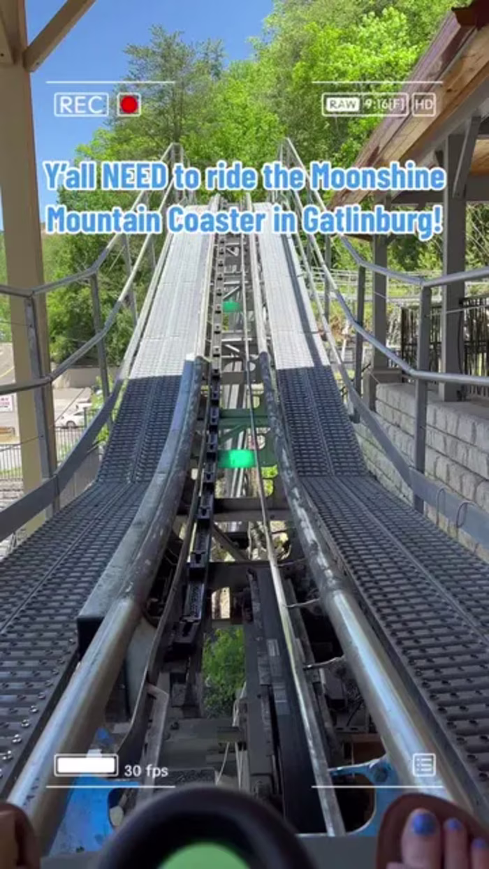 TikTok Promoting MoonShine Mountain Coaster