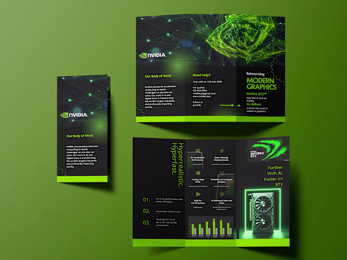 Innovative Brochure Design for Leading Tech & Lifestyle Brands