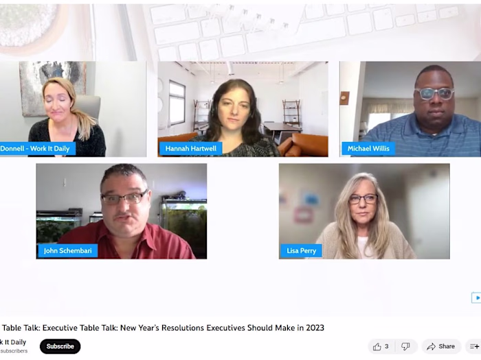 Executive Table Talk: Executive Table Talk: New Year’s Resoluti…