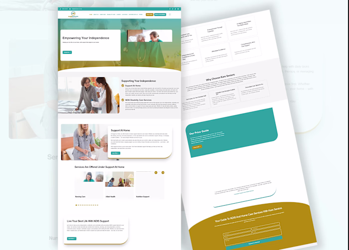 Kare Seniors WordPress Website Design