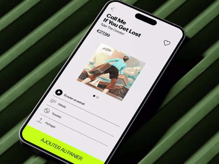 Turn Up - Art direction / App / UX Design