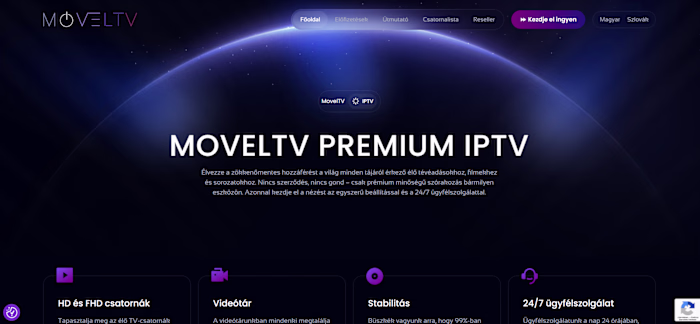 MovelTV is a subscription-based IPTV streaming service