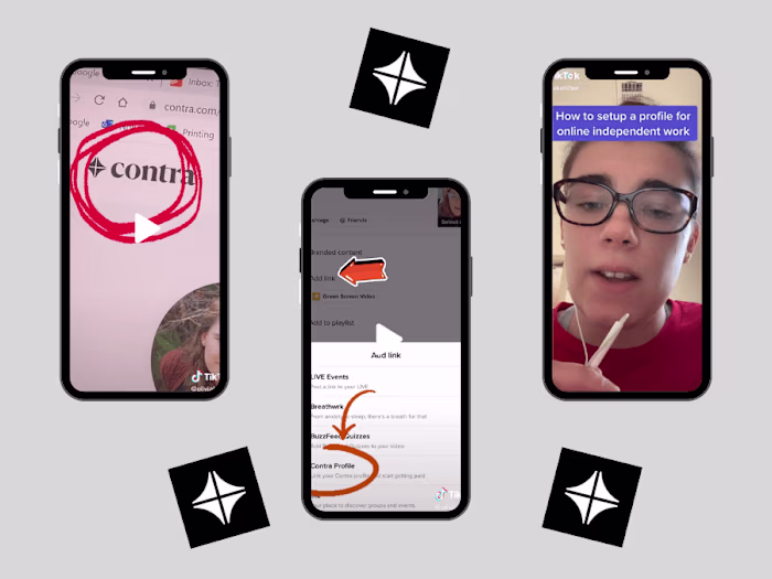 Contra TikTok Jumps Partnership