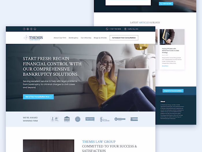 Themis Law Group (Design Challenge)