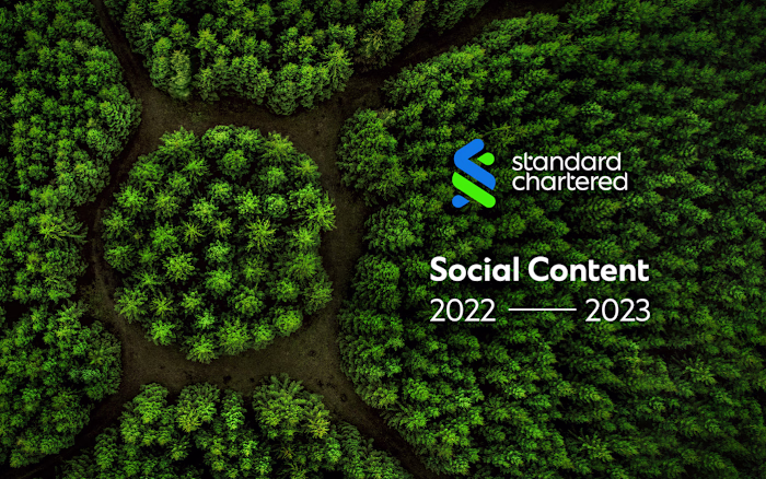 Social Media Content for a bank